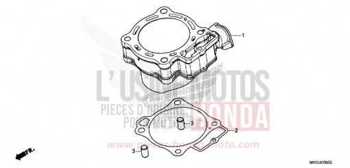 CYLINDRE CRF450LK de 2019